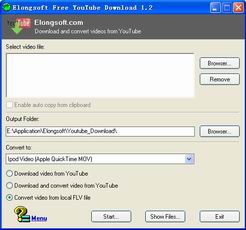 Elongsoft Free YouTube Download